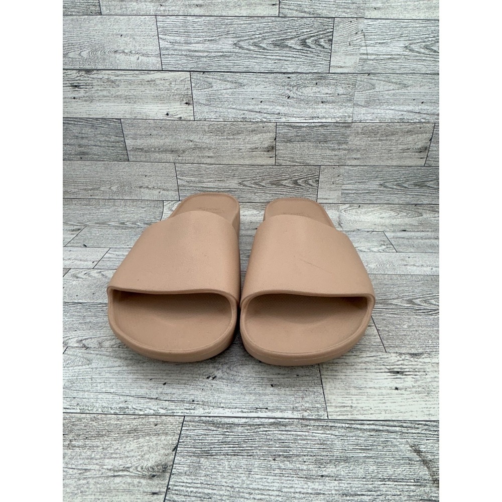 Archies Slides Mens Size 10 Womens Size 11 Tan Comfort Slip On Sandals